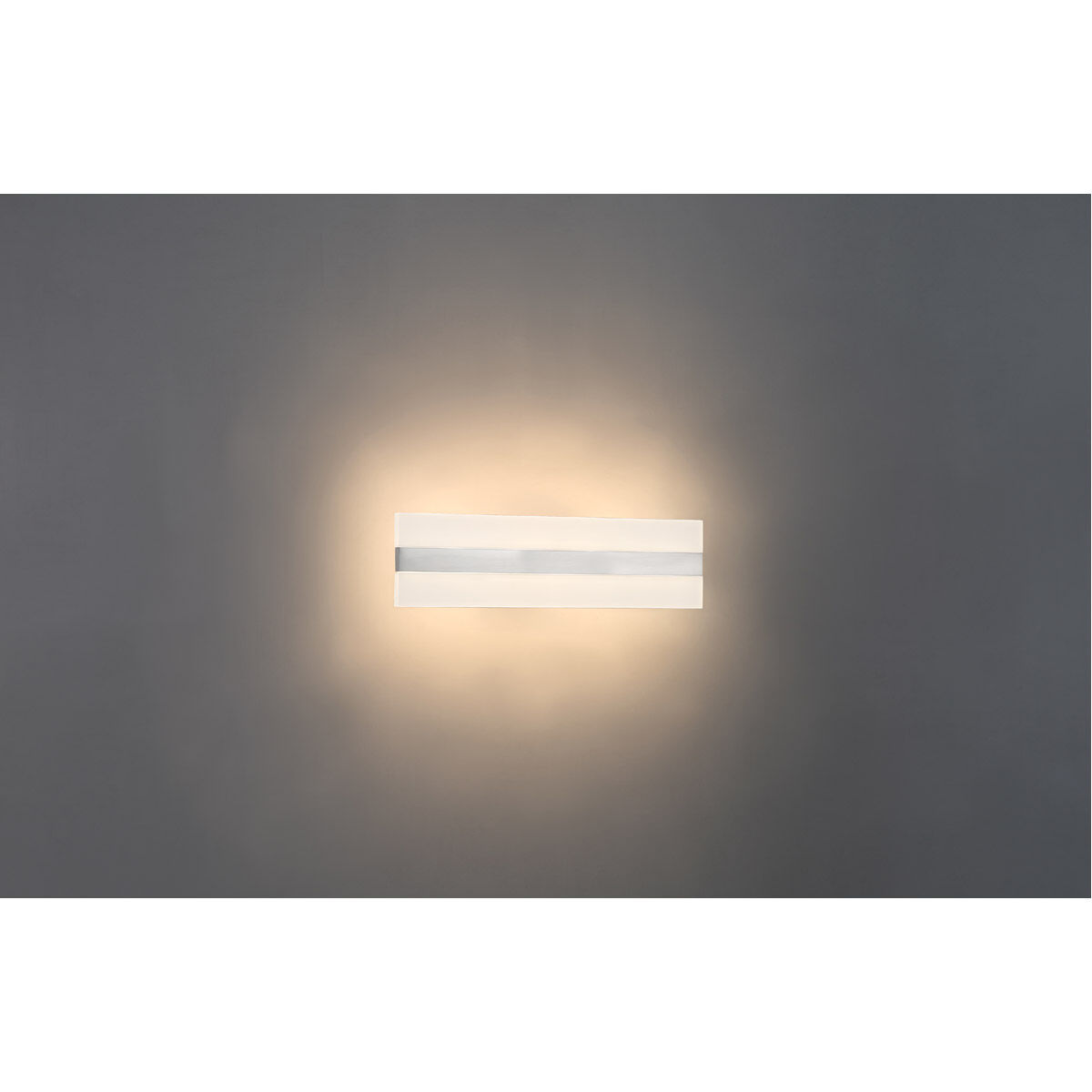 Netherton LED 24 inch Brushed Steel LED Vanity Light Wall Light
